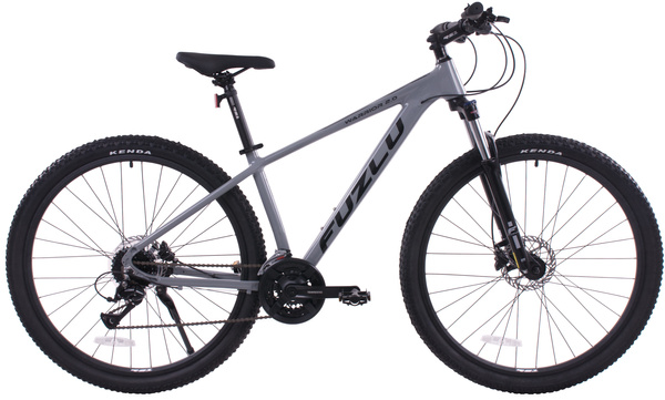 Rower górski Fuzlu Warrior 2.0 29” 16" Jasnoszaro-czarny połysk 