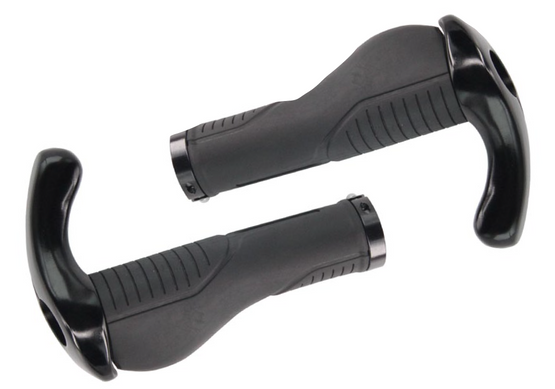Chwyty kierownicy z rogami HL-G212A czarne