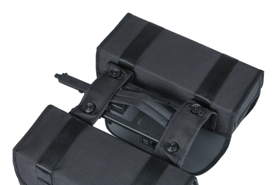 Sakwa podwójna Basil Tour MIK czarna, 34x14x34, 28L, wodoodporna