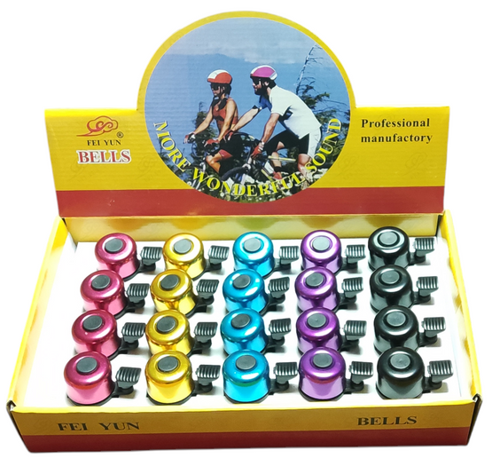Dzwonek rowerowy Ding dong box mix ( opa=20szt) 