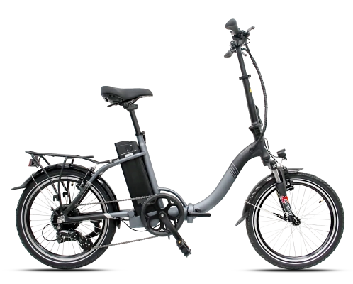 Rower elektryczny składak Barton E-mini 3.0 grafit 14,5" 468 Wh