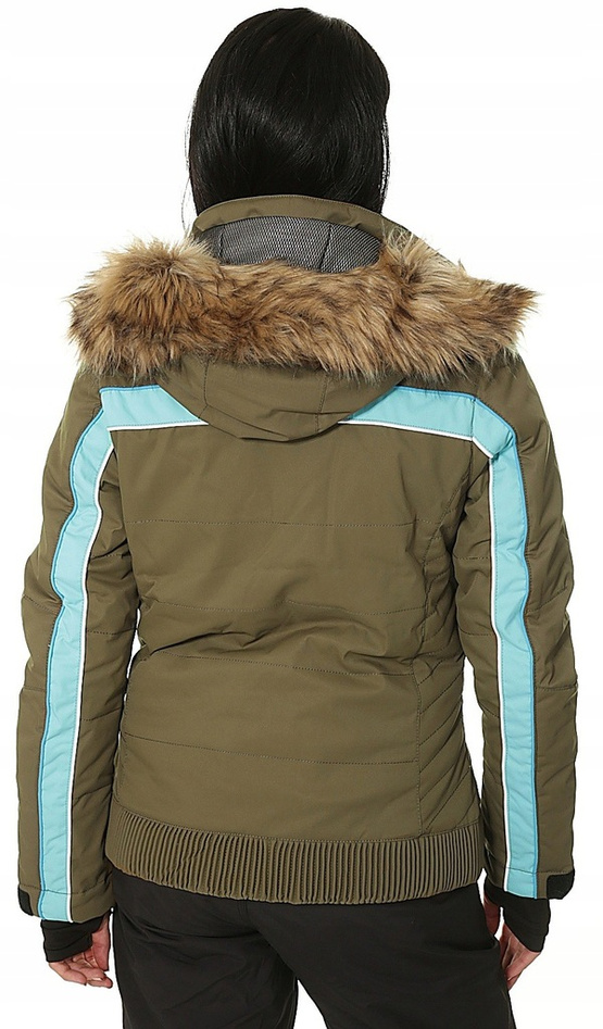 Kurtka damska Rehall Kate-R fur dark brown rozmiar S
