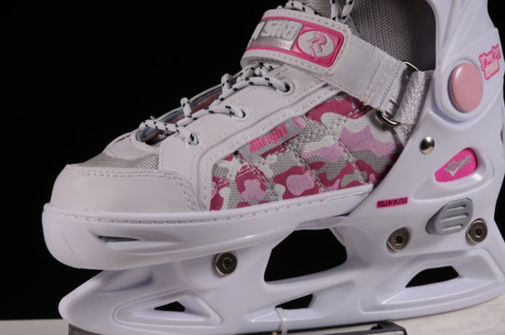 Allright Łyżwy figurowe łyżworolki MY SKATE różowe XS(29-32)