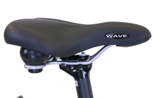 Rower Elektryczny 28" HAWK E-Trekking BAFANG Lady 46 cm Matt Morning Gray