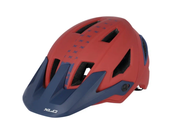 Kask rowerowy XLC Enduro BH-C31 rozm.58-62, czerwono-niebieski