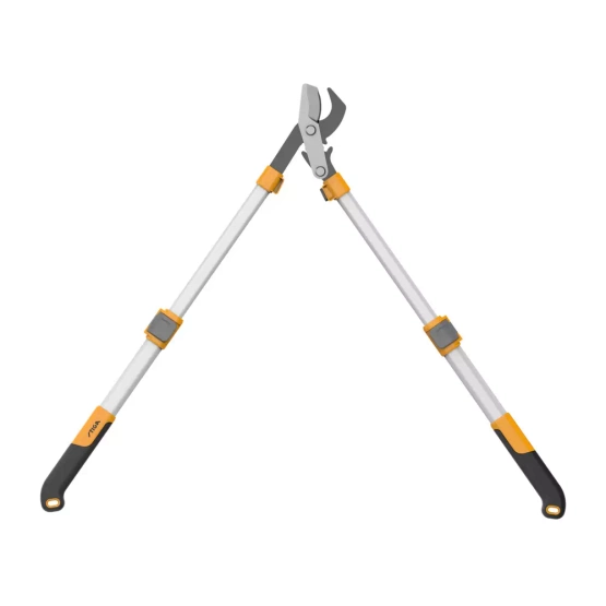 Teleskopowy sekator dwuręczny nożycowy