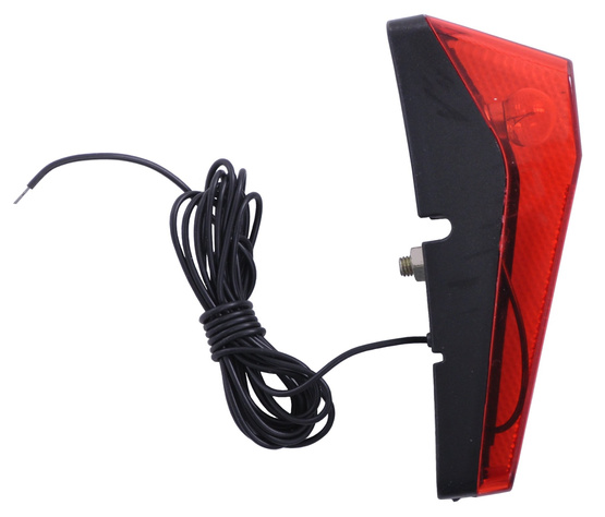 Lampa tylna na błotnik JY-814 dynamo wąska