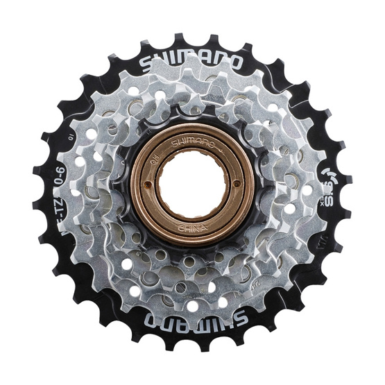 Wolnobieg 6rz SHIMANO Tourney MF-TZ510 14-28T srebrny