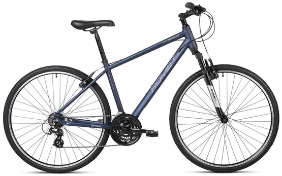 ROMET Orkan M 28(18") granatowo-srebrny