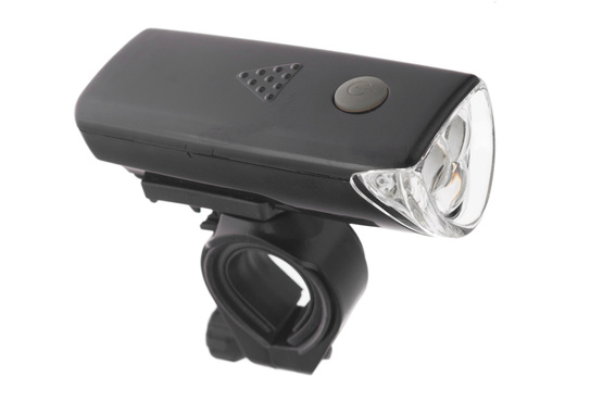 Lampka rowerowa przód x-light 3 led + 3xaaa (xc-104a) czarna
