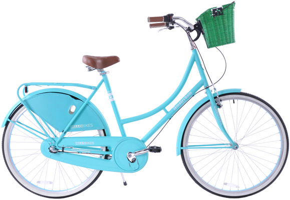 Rower miejski 28 Hello Bikes AMSTERDAM 3S turkusowy