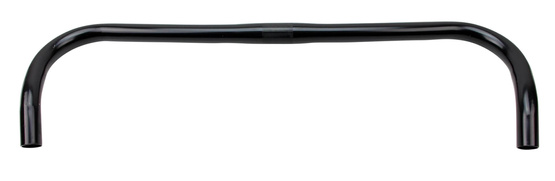 Kierownica gięta rogi R3 stal czarna 25,4x160x550mm