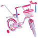 Rower dziecięcy 16 Fuzlu Lilly white / pink