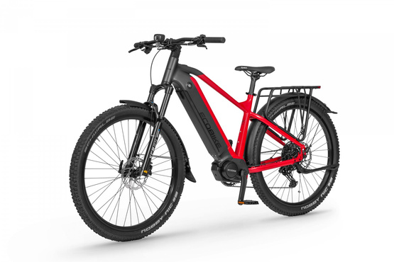 EcoBike rower elektryczny RX500 19 black red SUV - CAN + bateria 20ah