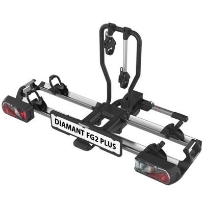 Bagażnik rowerowy na hak PROUSER Diamant FG2 plus uchylny składany