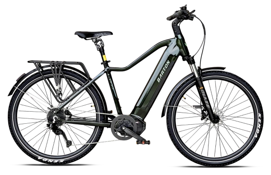 Barton M100 Men 28" 720 Wh 18" zielony rower elektryczny 
