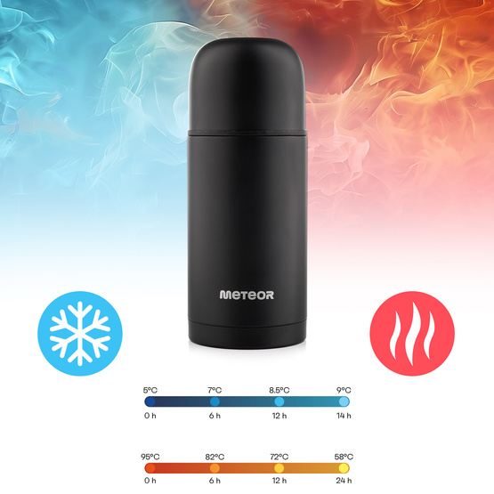 Termos Meteor 750 ml czarny