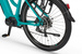 EcoBike rower elektryczny LX500 19 palm blue 
