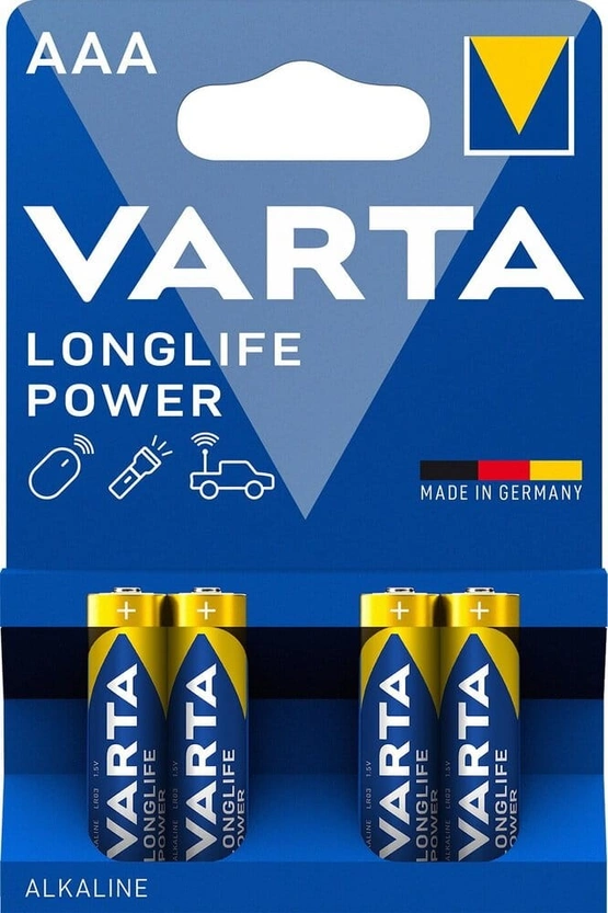 Bateria LR03 Varta Longlife Power 1.5V AAA 