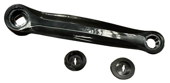 Korba lewa na kwadrat 170mm czarna