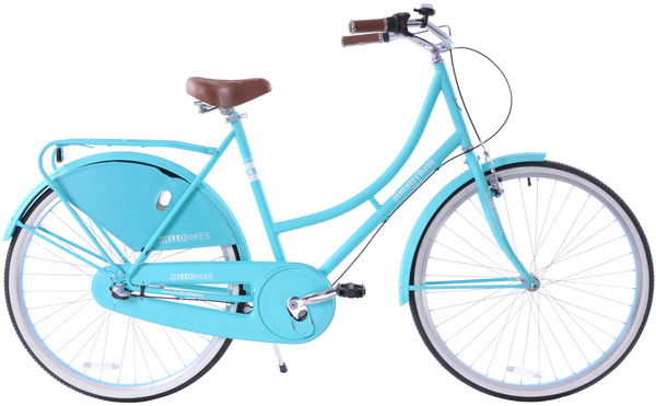 Rower miejski 28 Hello Bikes AMSTERDAM 3S turkusowy