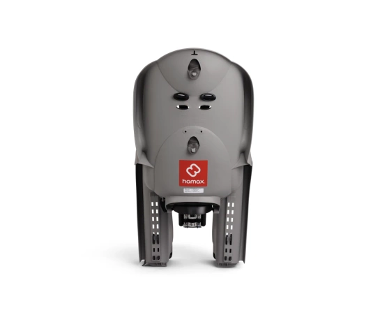 Fotelik KISS szary, czarna wyściólka