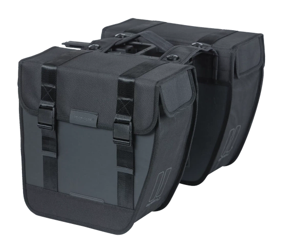 Sakwa podwójna Basil Tour MIK czarna, 34x14x34, 28L, wodoodporna