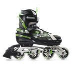Łyżworolki Nils Extreme NJ 2252 A rozm. S czarno-zielone 31-34