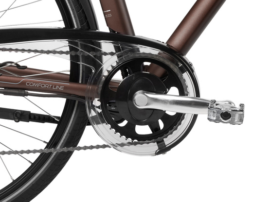 Romet Wagant RM 1 28 L(21") hebanowo - srebrny rower elektryczny (W)