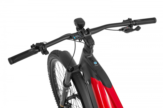 EcoBike rower elektryczny RX500 19 black red SUV - CAN + bateria 20ah
