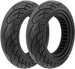 Opona 10x2.5 CC pełna do e-hulajnóg czarna pasek O032