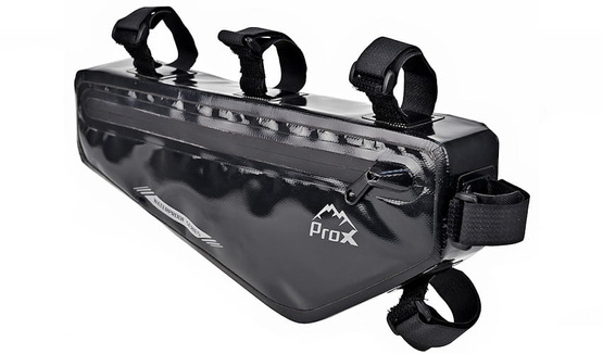 Sakwa rowerowa ProX na ramę Alaska 101 czarna waterproof series