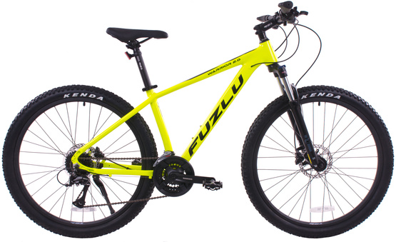 Rower górski Fuzlu Warrior 2.0 27,5” 16" Limonkowo-czarny połysk 