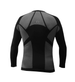 Bluza termoaktywna DRY UNISEX WISSER czarno-szara roz S