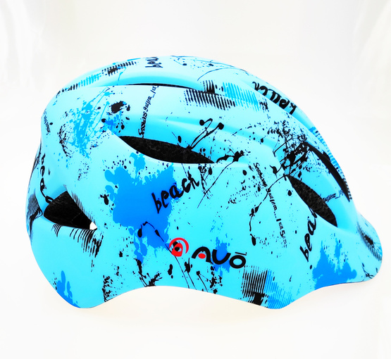 Kask rowerowy PNY-10 niebieski mat M (48-52cm) U00231