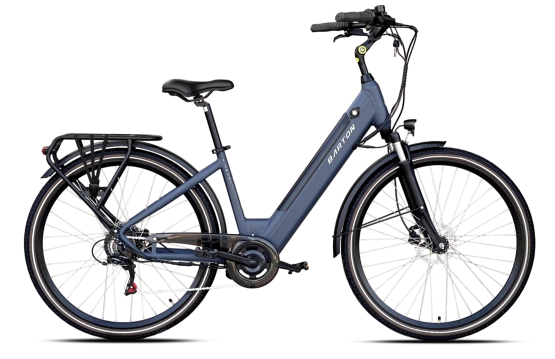 Barton E-smart 17" (36v13Ah) (468Wh) jasny grafit rower elektryczny