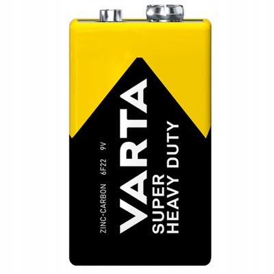 Bateria 6F22 Varta super 9V