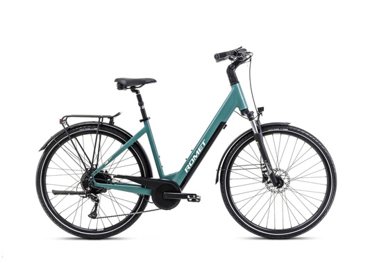 Rower elektryczny Romet e-Modeco URB 1.0 28 M(17") 504WH jasnoturkusowy 