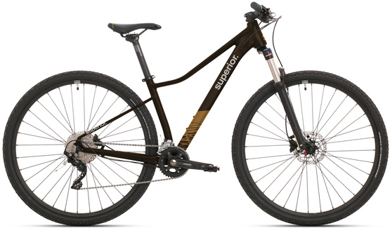 Superior XC 6.5 MS 29 (18") matte gold/black rower