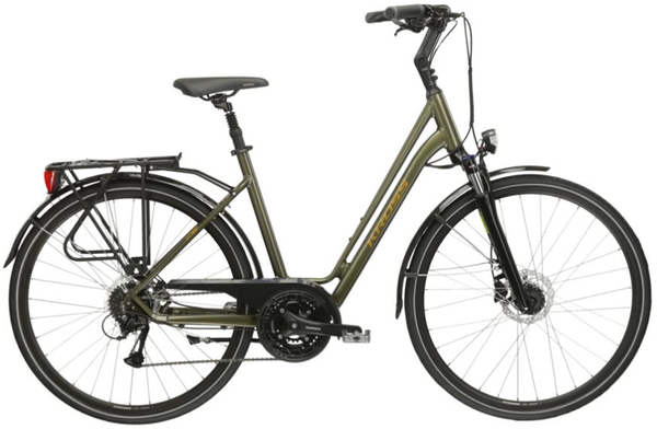 KROSS SENTIO 4.0 XS(16") 28 rower KHAKI BRĄZOWY POŁYSK