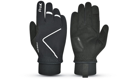 Rękawiczki rowerowe PROX długie Prosoft czarne L softshell comfort fit