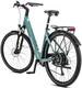 Rower elektryczny Romet e-Modeco URB 1.0 28 M(17") 504WH turkusowy 