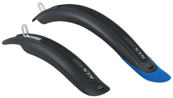 Błotniki rowerowe KLS FOGGY black-blue