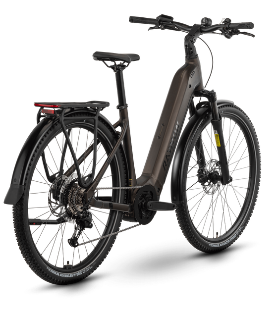 Raymon Tahona Wave 600 Wh 50 cm tenmoku / black / honey rower elektryczny Bosch