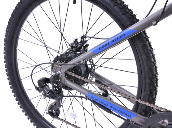 Rower elektryczny WALTX Spark 1 26 MTB unisex szaro-niebieski