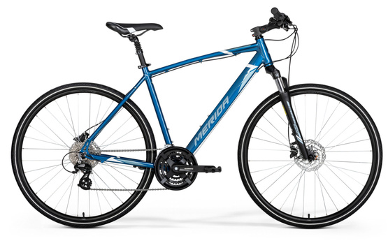 Merida Crossway 15-D XL 58 steel blue/white rower 