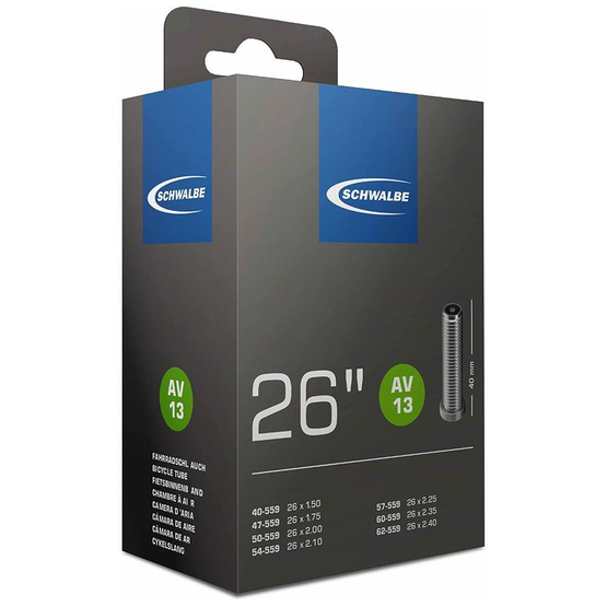 Dętka 26x1,50/2,5 Schwalbe Standard AV13/ 40mm