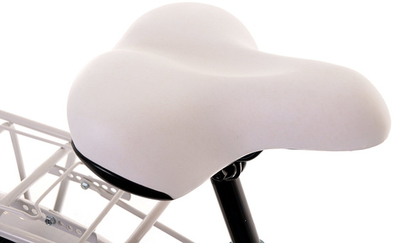 Rower miejski damski 26 Kozbike K24 3 biegi morsko-biały (2P2)