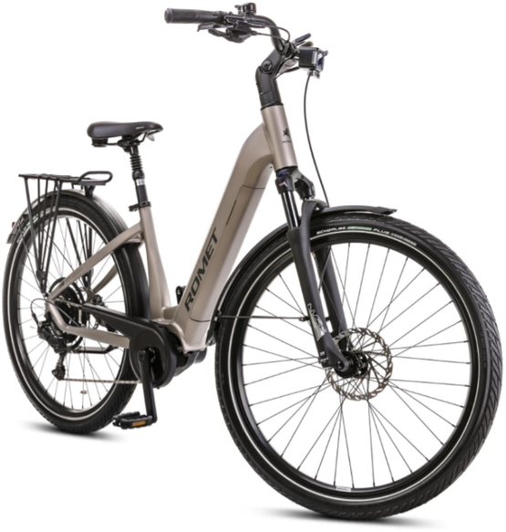 Rower elektryczny Romet e-Modeco URB 2.0 28 L(19") 725WH szampański/czarny