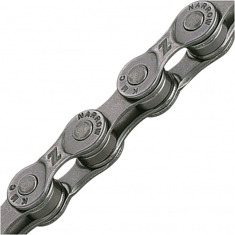 Łańcuch KMC Z8.3 1/2x3/32, 116 og, 8b, szary PIN